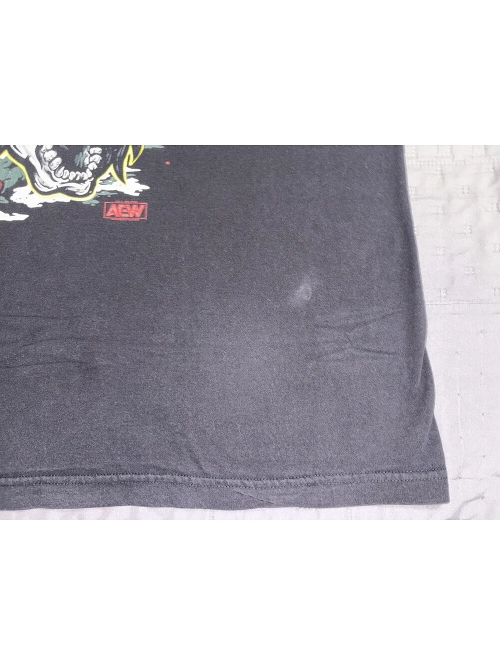 AEW Young Bucks Killing The Business T Shirt Mens 2XL Skull Wrestling Black Tee